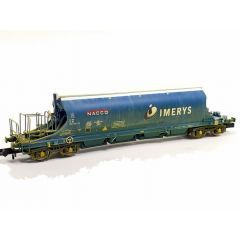 EFE Rail N Scale, E87505 Private Owner JIA Bogie Tank Wagon 3370 0894002-3,  Livery, Weathered small image