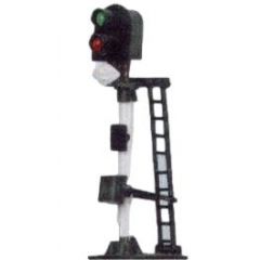 Eckon OO Scale, ES1 2 Aspect Home Signal, Red, Green, Platform Starter, Round Head  small image
