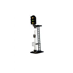 Eckon OO Scale, ES3D 3 Aspect Signal, Yellow, Green, Yellow, Standard, Round Head  small image