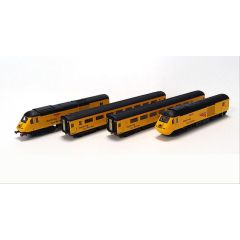 Gaugemaster N Scale, GM2210303 Network Rail Class 43 'HST' 4 Car DMU Bo-Bo, 43014 & 43062, ''The Railway Observer' & 'John Armitt'' Network Rail Yellow Livery, DCC Ready small image