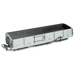 Peco OO-9 Scale, GR-230U Freelance (Ex L&B) L&B 8T Bogie Open Wagon Un-numbered, Grey Livery small image