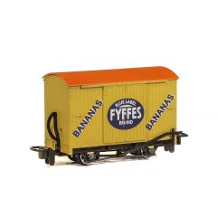 Peco OO-9 Scale, GR-902 Private Owner (Ex L&B) L&B Box Van 'Fyffes Bananas', Yellow Livery small image