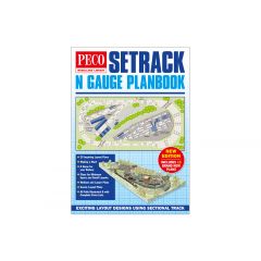 Peco N Scale, IN-1 Setrack N Gauge Plan book small image