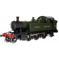 Lionheart Trains O Scale, LHT-S-4501 GWR 45XX Class Tank 2-6-2T, 4555, GWR Green (Great Western) Livery, DCC Ready small image