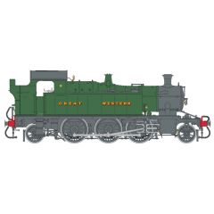 Lionheart Trains O Scale, LHT-S-4502S GWR 45XX Class Tank 2-6-2T, Un-numbered, GWR Green (Great Western) Livery, DCC Sound small image