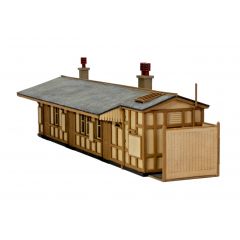 Peco OO Scale, LK-205 GWR Wooden Station Building (Monkton Combe) Kit small image