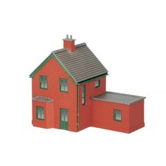 Peco N Scale, NB-14 Station Houses, Brick Type small image