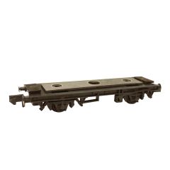 Peco N Scale, NR-122 15ft Wheelbase Wagon Chassis Kit with Steel Type Solebars & Disc Wheels small image