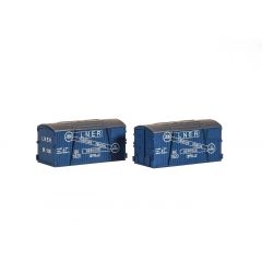Peco N Scale, NR-214 LNER Furniture Removals Container (pack of 2) small image