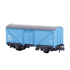 Peco N Scale, NR-9B BR SPV 'Special Parcels Vehicle' ex-BR Standard Fish Van E87641, BR Ice Blue Livery small image
