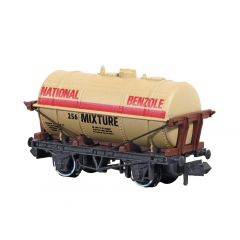 Peco N Scale, NR-P162 Private Owner 14T Tank Wagon 256, 'National Benzole', Cream Livery small image