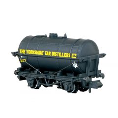 Peco N Scale, NR-P180 Private Owner 14T Tank Wagon 597, 'The Yorkshire Tar Distillers Ltd', Black Livery small image