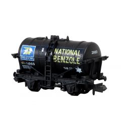 Peco N Scale, NR-P181 Private Owner 14T Tank Wagon 2003, 'National Benzole, Black Livery small image