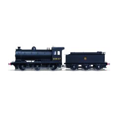 Oxford Rail OO Scale, OR76J27002 BR (Ex LNER) J27 (Ex-NER P3) Class 0-6-0, 65837, BR Black (Early Emblem) Livery, DCC Ready small image