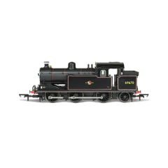 Oxford Rail OO Scale, OR76N7004 BR (Ex LNER) N7 (K85) (Ex-GER L77) Tank 0-6-2T, 69670, BR Lined Black (Late Crest) Livery, DCC Ready small image