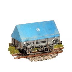 Parkside Models by Peco OO Scale, PC542 BR ‘Clay Hood’ China Clay Wagon small image