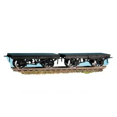 Parkside Models by Peco OO Scale, PC570 LNWR/LMS 9’ Wheel Base Wagon Underframes small image