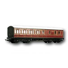 Parkside Models by Peco OO Scale, PC714 LMS (Ex MR) Suburban Brake 3rd 4 Compartment Coach small image