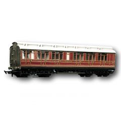 Parkside Models by Peco OO Scale, PC720 LMS (Ex MR) Express Clerestory All 3rd and Luggage Coach small image
