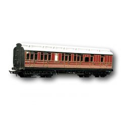Parkside Models by Peco OO Scale, PC723 LMS (Ex MR) Express Clerestory Brake 3rd Coach small image