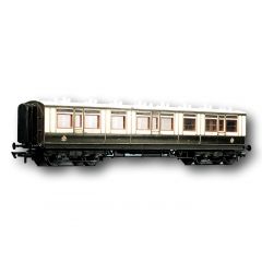 Parkside Models by Peco OO Scale, PC730 LMS (Ex LNWR) Arc Roof Corridor All 3rd Coach small image