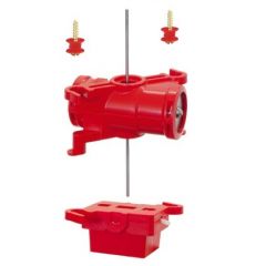 Peco , PL-1001 Twistlock Turnout Motor and Twin Microswitch small image