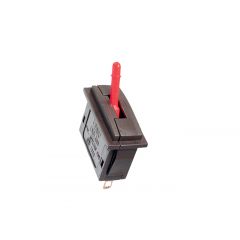 Peco , PL-26R Lever Type Switch, Passing Contact, Red Lever small image