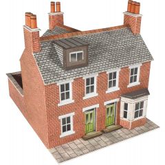 Metcalfe N Scale, PN103 Terraced Houses in Red Brick small image