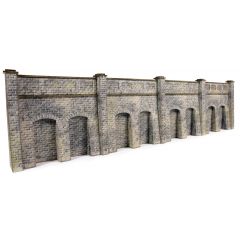 Metcalfe N Scale, PN144 Retaining Wall in Stone small image