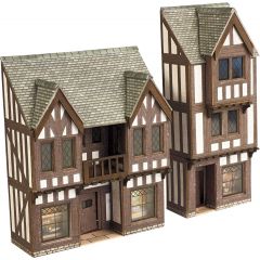 Metcalfe N Scale, PN190 Timber Framed Shop, Low Relief small image