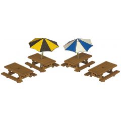 Metcalfe N Scale, PN810 Picnic Tables small image