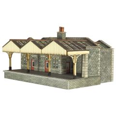 Metcalfe N Scale, PN921 Mainline Station Parcels Offices small image