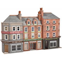 Metcalfe N Scale, PN972 Pub & Shops, Low Relief small image