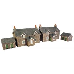 Metcalfe OO Scale, PO255 Railway Workers Cottages small image
