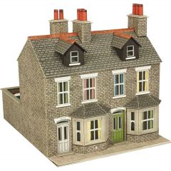 Metcalfe OO Scale, PO262 Terraced Houses in Stone small image