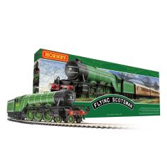 Hornby OO Scale, R1255M Flying Scotsman Train Set small image