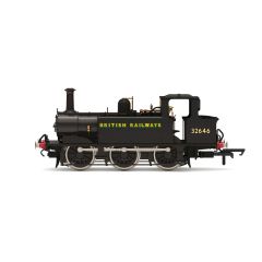 Hornby OO Scale, R30006 BR (Ex LB&SCR) A1/A1X 'Terrier' Tank 0-6-0T, 32646, BR Black (British Railways) Livery, DCC Ready small image