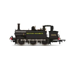 Hornby OO Scale, R30006X BR (Ex LB&SCR) A1/A1X 'Terrier' Tank 0-6-0T, 32646, BR Black (British Railways) Livery, DCC Fitted small image
