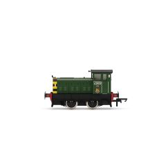 BR Ruston & Hornsby 88DS 0-4-0, D2959, BR Green (Early Emblem) Livery, DCC Ready