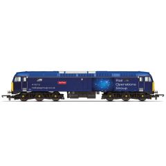 Hornby RailRoad Plus OO Scale, R30042TTS Rail Operations Group Class 47/8 Co-Co, 47813, 'Jack Frost' Rail Operations Group (Innovation) Livery, DCC TTS Sound small image