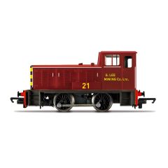 Hornby RailRoad OO Scale, R30051 Private Owner Bagnall 0-4-0DH 0-4-0DH, 21, 'G. Lee Mining Co. Ltd', Maroon Livery, DCC Ready small image