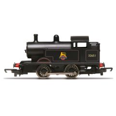 Hornby RailRoad OO Scale, R30052 BR Freelance 0-4-0T Tank 0-4-0T, 32651, BR Lined Black (Early Emblem) Livery small image