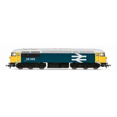 Hornby OO Scale, R30082 BR Class 56 Co-Co, 56086, BR Blue (Large Logo) Livery, DCC Ready small image