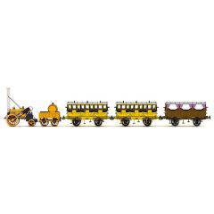 Hornby OO Scale, R30090 L&MR, Stephenson’s Rocket Train Pack small image
