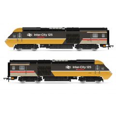 Hornby OO Scale, R30097TXS BR Class 43 'HST' 2 Car DMU Bo-Bo, 43196 & 43091 (Unknown), 'Edinburgh Military Tattoo', 'The Newspaper Society'' BR InterCity (Executive) Livery, DCC TXS 'Triplex' Sound with Bluetooth small image