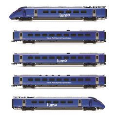 Hornby OO Scale, R30102 Lumo Class 803 'Lumo' 5 Car EMU 841003, 842003, 843003, 844003 & 845003, Lumo Blue Livery, DCC Ready small image