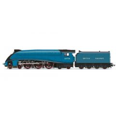 Hornby OO Scale, R30125 BR (Ex LNER) W1 Class 'Hush Hush' 4-6-4, 60700, BR Blue (British Railways) Livery, DCC Ready small image