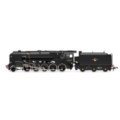 Hornby OO Scale, R30133 BR 9F Standard Class with BR1B Tender 2-10-0, 92097, BR Black (Late Crest) Livery, DCC Ready small image