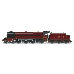 Hornby OO Scale, R30134X LMS Princess Royal Class 'The Turbomotive' 4-6-2, 6202, LMS Crimson Lake (LMS) Livery, DCC Fitted small image