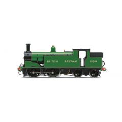 Hornby OO Scale, R30140 BR (Ex LSWR) M7 Class Tank 0-4-4T, 30244, BR (SR) Malachite Green (British Railways) Livery, DCC Ready small image